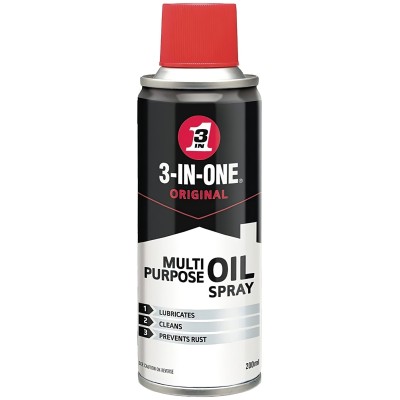 3 in 1 Multi-Purpose 3 IN ONE Lubricating Oil Spray 200ml 44135