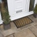 Alba Half Moon Tuffscrape Doormat Coir and Rubber Door Mat B 02429