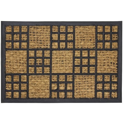 Alba Tuffscrape Doormat Coir and Rubber Door Mat 02428CH