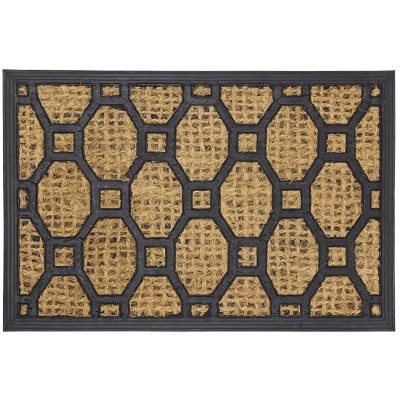 Alba Tuffscrape Doormat Coir and Rubber Door Mat 02428OC