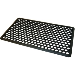 JVL Honeycomb Rubber Doormat Outdoor Scraper Door Mat - 01153 