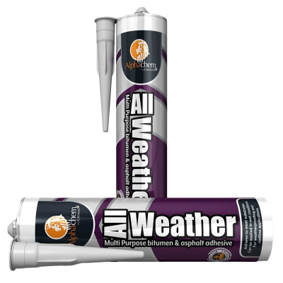 Alpha Chem All Weather Adhesive Sealant Black Clear White