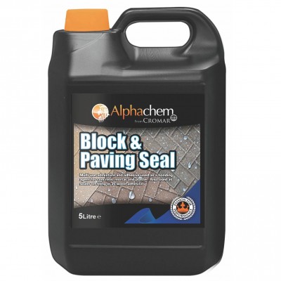 Alpha Chem Cromar Block and Paving Seal Sealer 5 Litre MPS-501