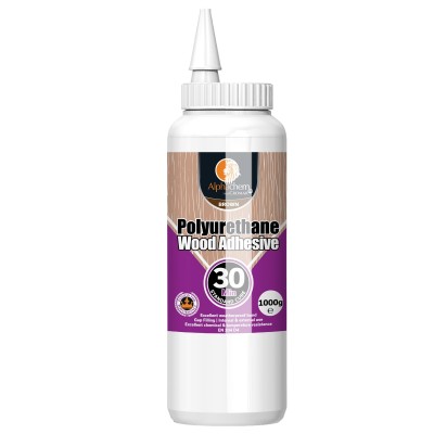 Alpha Chem Polyurethane Wood Adhesive 30 Minute 1000g X2PU30MIN1