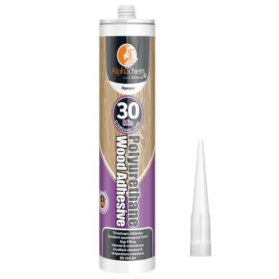 Alpha Chem Polyurethane Wood Adhesive 30 Minute 300ml X2PU30MIN3