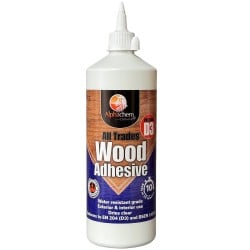 Alpha Chem D3 All Trades Wood Adhesive 1 Litre Cromar X2WA1