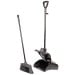 Amtech Heavy-Duty Broom and Long Handle Tilt Wheeled Dustpan Set U8005