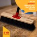 Amtech Soft 400mm 16" Broom Head and handle U8022
