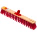 Amtech Stiff Bristle 500mm 20" Broom Head and handle U8027