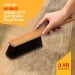 Amtech Premium Long Wooden Handle Soft Bristle Hand Brush U8040