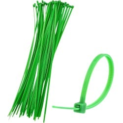 Amtech Green Coloured Multi Use 380mm Cable Ties 40pc Pack S0690G