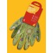 Amtech Garden Nitrile Palm-Coated Gardening Gloves Size S Small - N2483