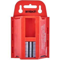 Amtech Utility Knife Blades 50pk in Dispenser S0355
