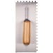 Amtech Trade Adhesive Trowel 8mm Square Teeth &amp; Wooden Handle G1610