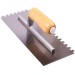 Amtech Trade Adhesive Trowel 8mm Square Teeth &amp; Wooden Handle G1610