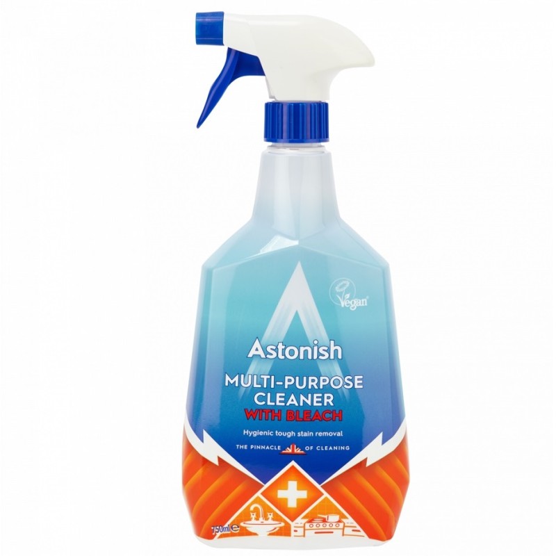 Astonish Multi Purpose Cleaner With Bleach Spray 750ml H7228 Sealants