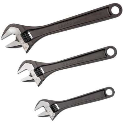 Bahco 80 Series ADJUST3 Adjustable Wrench Triple Pack 