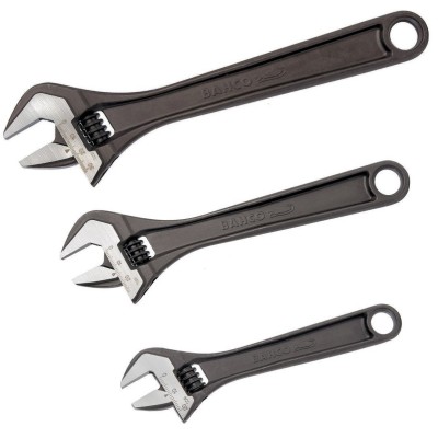 Bahco 80 Series ADJUST3 Adjustable Wrench Triple Pack BAHADJ3