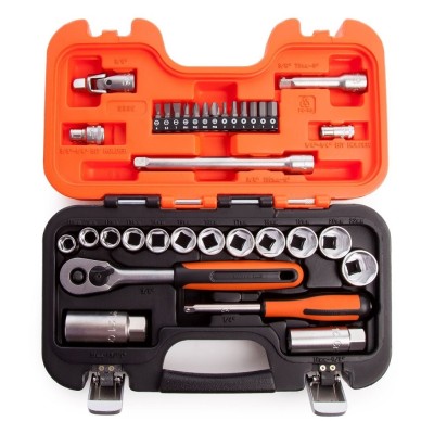 Bahco BAHS330 S330 Socket Set 3/8 inch 34 Piece Set