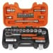 Bahco BAHS330 S330 Socket Set 3/8 inch 34 Piece Set