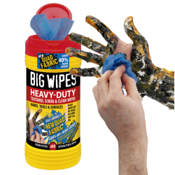 Big Wipes Heavy Duty Antibacterial Textured Cleaning Wipes 80pk BGW2420