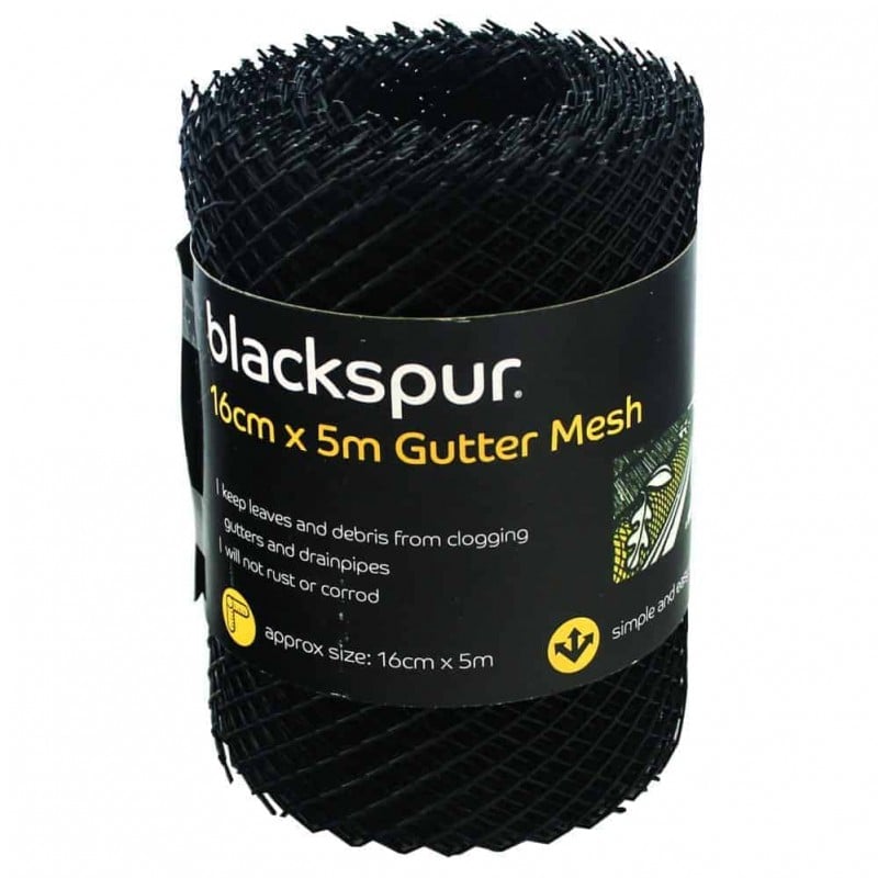 Blackspur House Gutter Mesh Leaf Guard 5 meter GM100 Sealants and