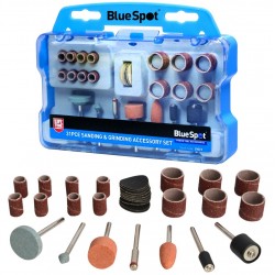 Blue Spot Tools Rotary Tool Sanding and Grinding Set 19019 Bluespot