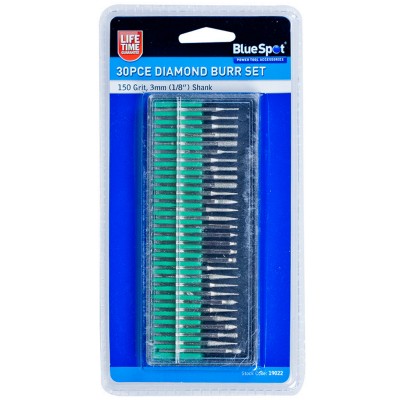 Blue Spot Tools Diamond Burr 30pc Set 19022 Bluespot