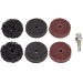 Blue Spot Tools 2 Inch Grinding and Stripping Wheel 7 Piece Set 19040 Bluespot