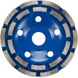 Blue Spot Tools Diamond Grinding Double Row Grinder Disc 115mm 19542