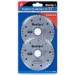 Blue Spot Diamond Turbo Masonry Cutting Disc 115mm 2pk 19550 Bluespot