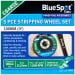 Blue Spot Tools 5pc 100mm 4 Inch Coarse Stripping Grinder Wheel Set 19645