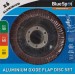 Blue Spot Aluminium Oxide Flap Disc 115mm 19688 40 60 80 Grit Sanding Grinding