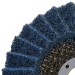 Blue Spot Tools 115mm Fine Non Woven Finishing Flap Disc 19700 Bluespot