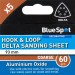 Blue Spot Tools Delta Sanding 60 Grit 93mm Sander Sheets 19860 Bluespot
