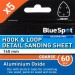 Blue Spot Tools Detail Sander Sanding Sheets 140mm 60 Grit 19863 Bluespot