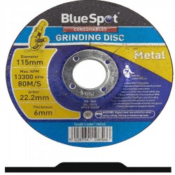 Blue Spot Tools Metal Grinding Disc 115mm 19656