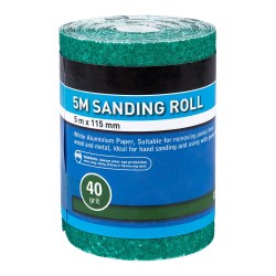 Blue Spot Sanding Sand Paper Roll 40 Grit Very Coarse Sandpaper 19856 
