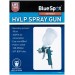 Blue Spot Tools HVLP Air Paint Spray Gun 600ml 07910 Bluespot