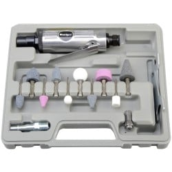 Blue Spot Tools Air Line Die Grinder 15pc Set 07912 Bluespot