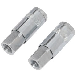 Blue Spot Tools 1/4" BSP Female Air Line Tool Coupling Connector 2pk 07942