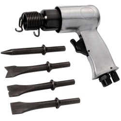 Blue Spot Tools Air Impact Hammer and 150mm Chisel Set 07951 Bluespot