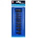 Blue Spot Tools Impact Spline Bits M6 to M18 9 Piece Set 01496 1/2 inch