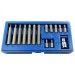 Blue Spot Tools Mixed Torx Bit Set T20 to T55 1/2" 01511
