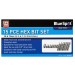 Blue Spot Tools Hex Socket Bit Set H4 to H12 1/2" 01513