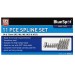 Blue Spot Tools 11 Piece Spline Socket Bit Set M5 to M12 01515