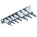 Blue Spot Tools 1/4 and 3/8 inch T10 to T40 Torx Bit Mixed 7pc Socket Set 01518