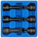 Blue Spot Tools 6pc 1/2 inch Spline Socket Set M14 to M18 01532 Bluespot