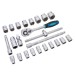 Blue Spot Tools 1/2 Inch Metric Socket 24pc Set 01548 Bluespot