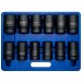 Blue Spot Tools 12pc 1 Inch Metric Deep Impact Sockets 24mm to 41mm 01549 Bluespot